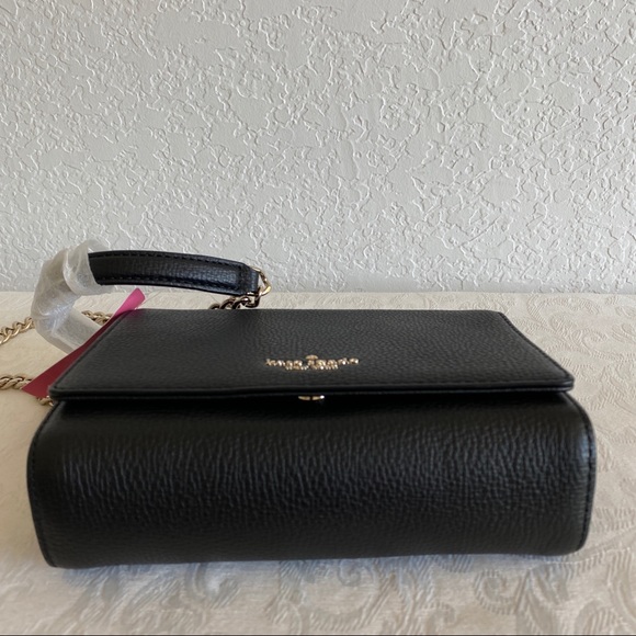 Kate Spade Black chain strap flap Bag - Picture 5 of 10